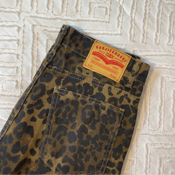 Leopard print jeans - Picture 5 of 7